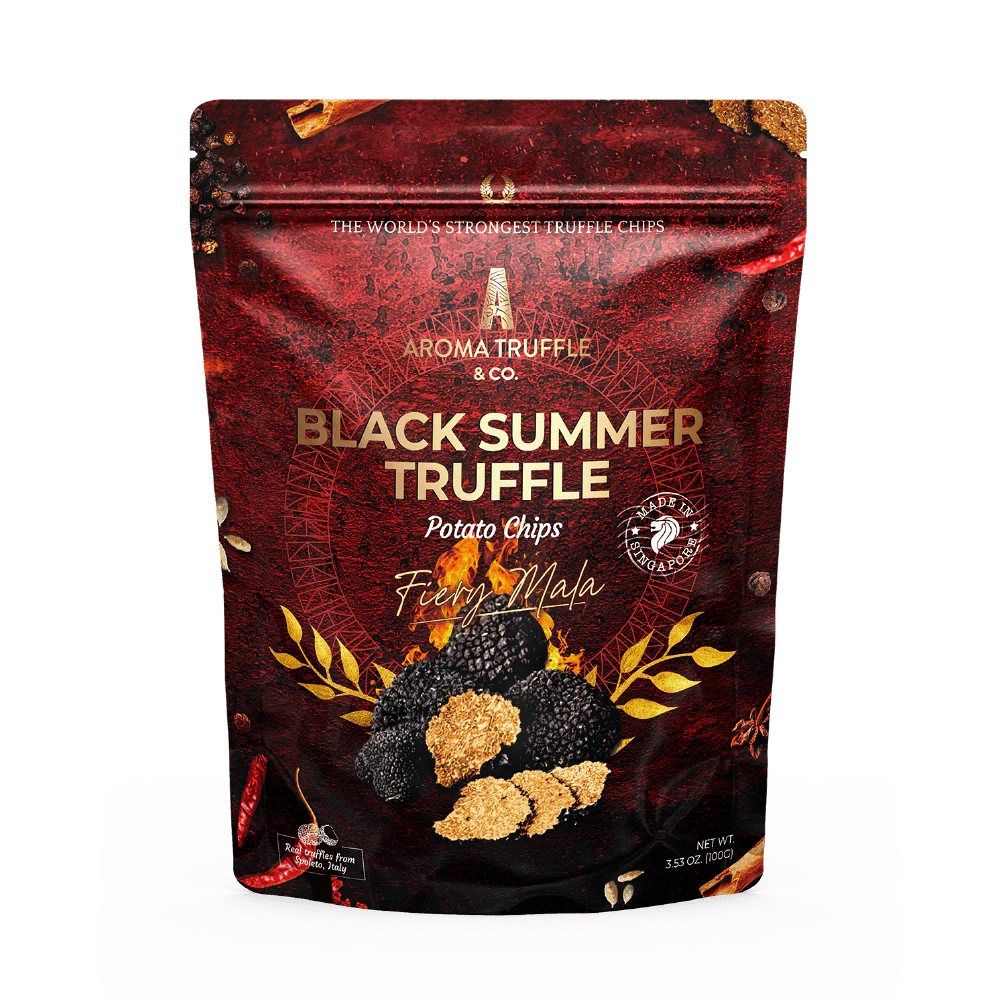 Black Summer Truffle Chips (Fiery Mala)