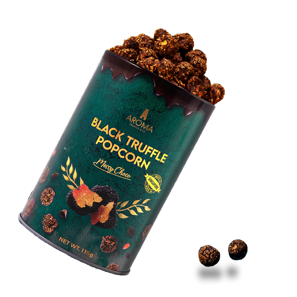 Black Truffle Popcorn (Messy Choco)